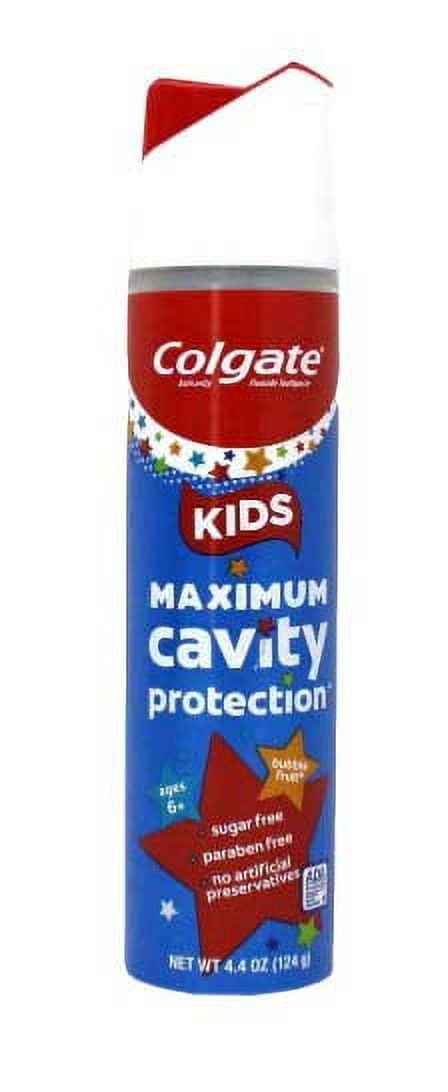 Colgate Kids Toothpaste Pump, Maximum Cavity Protection, Mild Bubble Fruit Flavor, 4.4 oz