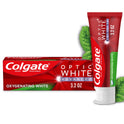 Colgate Optic White Advanced Hydrogen Peroxide Toothpaste, Oxygenating White, 3.2 oz