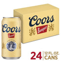 Coors Banquet Lager Beer, 24 Pack, 12 fl oz Cans, 5% ABV