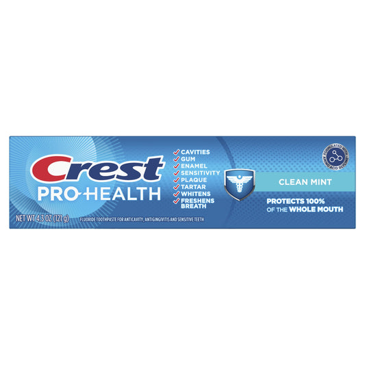 Crest Pro-Health Clean Mint Toothpaste (4.3oz)