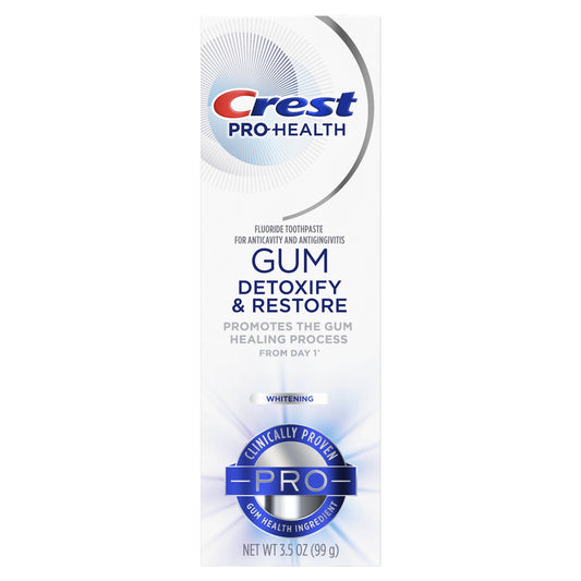 Crest Pro-Health Gum Detoxify and Restore Whitening Toothpaste 3.5 oz