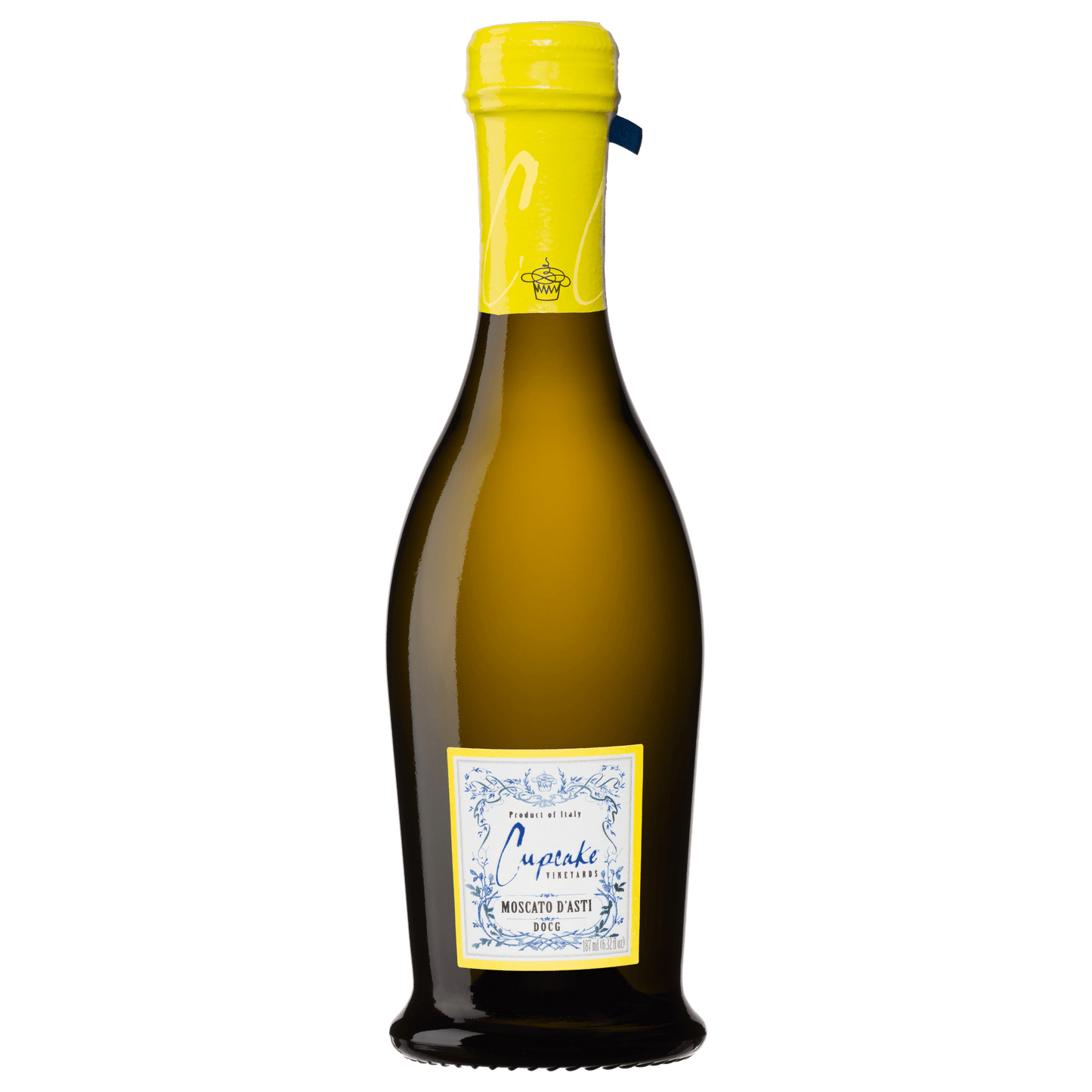 Cupcake Vineyards Moscato White Dessert Wine, 187 ml Glass, ABV 5.50%