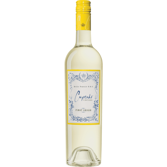 Cupcake Vineyards Pinot Grigio Italy White Wine, 750 ml Glass, ABV 13.00%