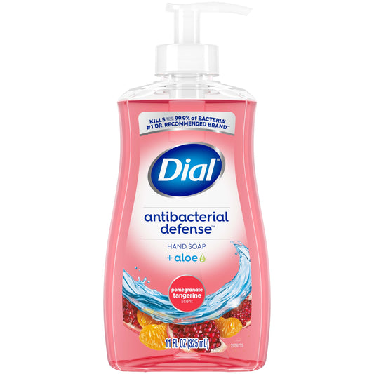 Dial Antibacterial Liquid Hand Soap, Pomegranate Tangerine, 11 fl oz