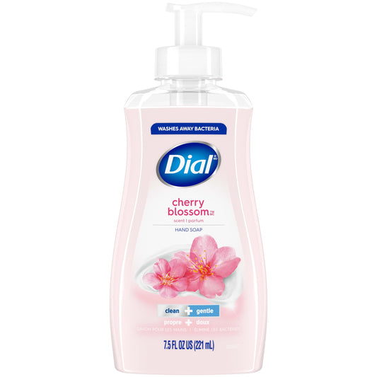 Dial Liquid Hand Soap, Cherry Blossom, 7.5 fl oz