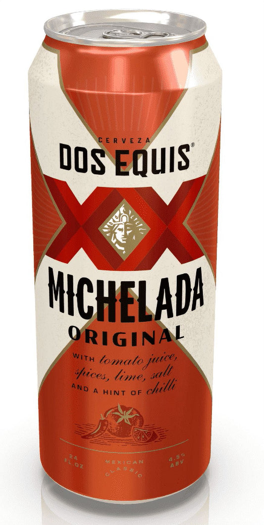 Dos Equis Michelada Beer, 24oz Can, 4.5% Alcohol by Volume
