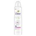 Dove Advanced Care Long Lasting Women's Antiperspirant Deodorant Dry Spray, Clear Finish, 3.8 oz