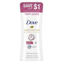 Dove Advanced Care Women's Antiperspirant Deodorant Stick Twin Pack, Caring Coconut, 2.6 oz