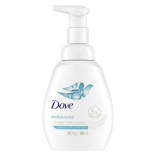 Dove Antibacterial Daily Use Foaming Hand Soap, 10.1 fl oz