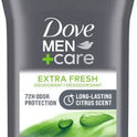 Dove Men+Care Extra Fresh Long Lasting Antiperspirant Deodorant Stick, Citrus, 3 oz