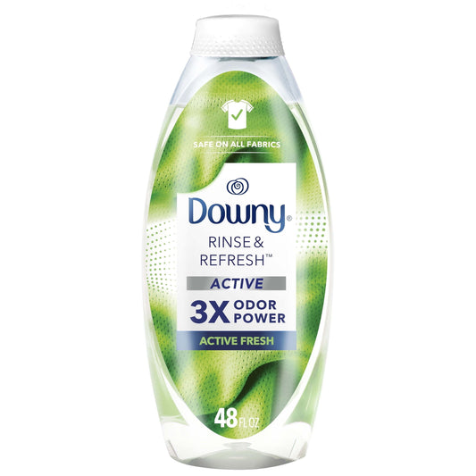 Downy Rinse & Refresh Liquid Laundry Odor Remover & Fabric Softener, 48.00 fl oz