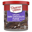 Duncan Hines Dark Chocolate Creamy Home-Style Frosting, 16 Oz Can