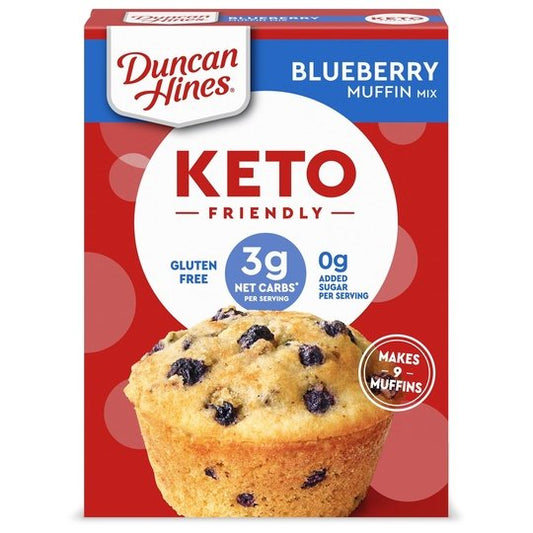 Duncan Hines Keto Friendly Blueberry Muffin Mix, 8.5 oz.