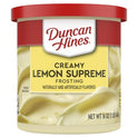 Duncan Hines Lemon Supreme Creamy Home-Style Frosting, 16 Oz