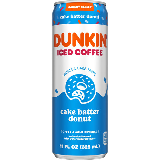 Dunkin' Cake Batter Donut Iced Coffee 11 fl oz