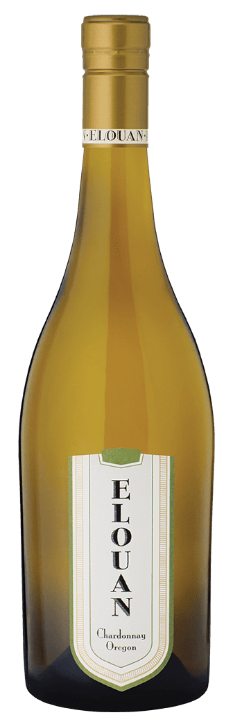 Elouan Chardonnay Oregon White Wine, 750 ml Bottle, ABV 14.30%