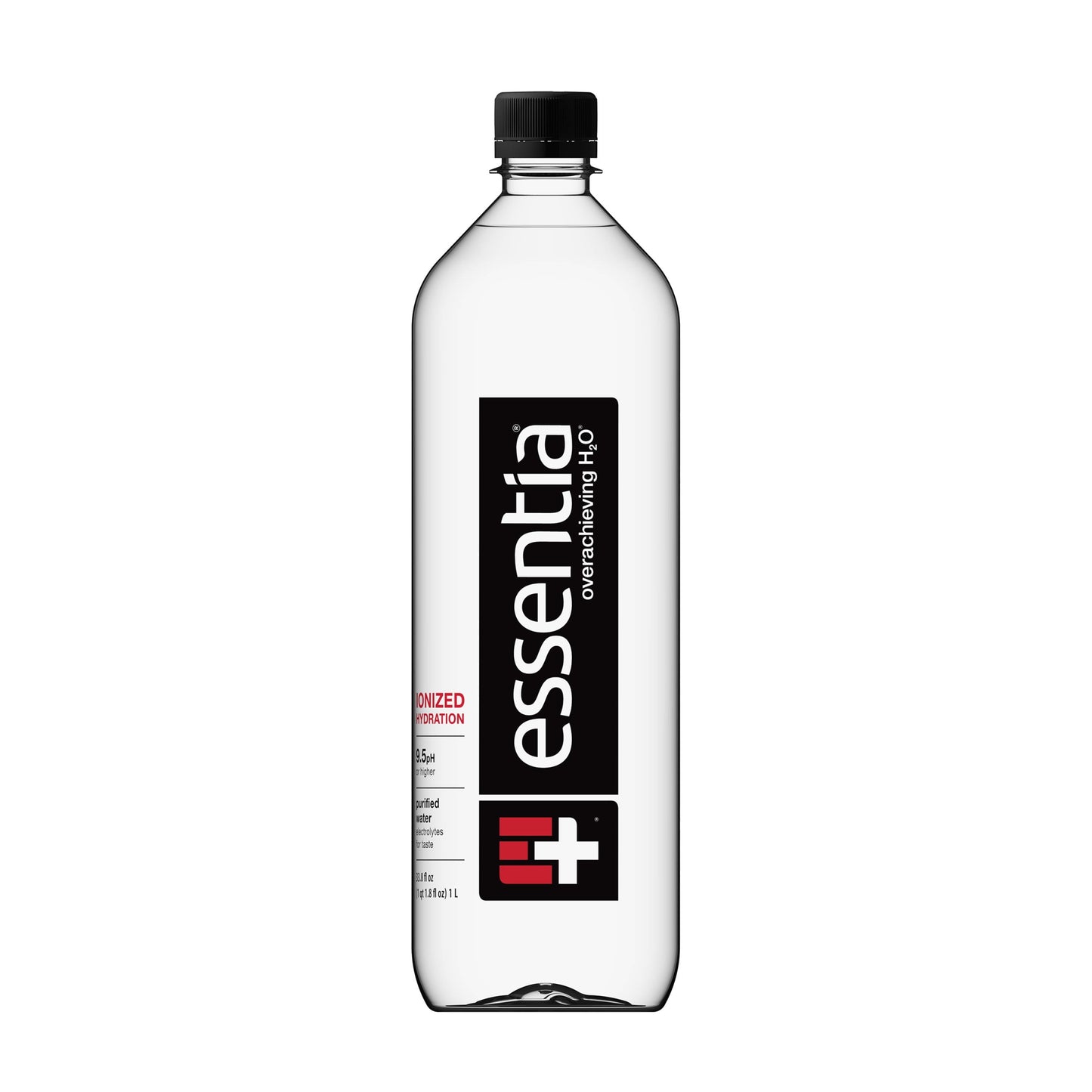 Essentia Bottled Water, 1 Liter Bottle, Ionized Alkaline Water 0.083 fl oz