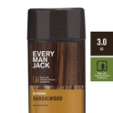 Every Man Jack Sandalwood Men’s Deodorant - Aluminum Free Natural Deodorant - 3oz