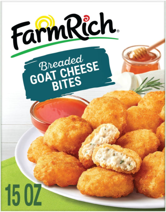 FARM RICH BREADED GOAT CHEESE BITES