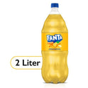 Fanta Pineapple Fruit Soda Pop, 2 Liter Bottle