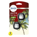 Febreze AUTO Air Freshener Vent Clip Old Spice Fiji Scent, .07 oz. Car Vent Clip, Pack of 2