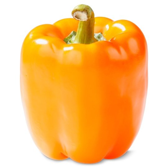 Fresh Orange Bell Pepper, Each