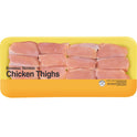 Freshness Guaranteed Boneless Skinless Chicken Thighs Family Pack, 4.7 - 5.6 lb Tray