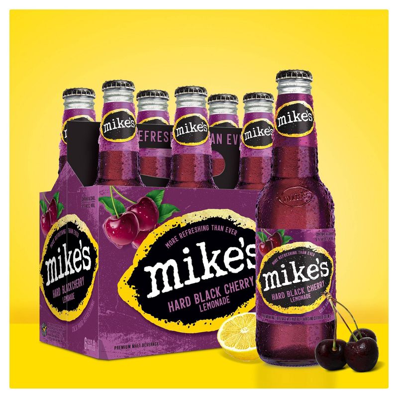 Mike's Hard Black Cherry Lemonade - 6pk/11.2 fl oz Bottles