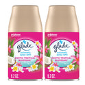 Glade Automatic Spray Refill 2 CT, Exotic Tropical Blossoms, 12.4 OZ. Total, Air Freshener Infused with Essential Oils