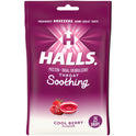 HALLS Throat Soothing (Formerly HALLS Breezers) Cool Berry Throat Drops, 25 Drops