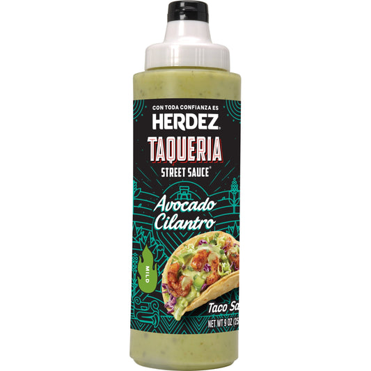 HERDEZ TAQUERIA STREET SAUCE Avocado Cilantro Mild 9 oz
