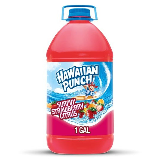 Hawaiian Punch Surfin' Strawberry Citrus Juice, 1 Gal, Bottle