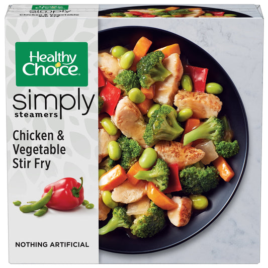 Healthy Choice Simply Steamers Chicken Stir Fry Frozen Dinner, 9.25 oz