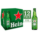 Heineken Original Lager Beer, 12pk 12oz Btls, 5% Alcohol by Volume