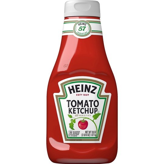 Heinz Tomato Ketchup, 38 oz Bottle