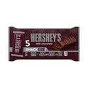 Hershey's Milk Chocolate Snack Size Candy, Bars 0.45 oz, 5 Count