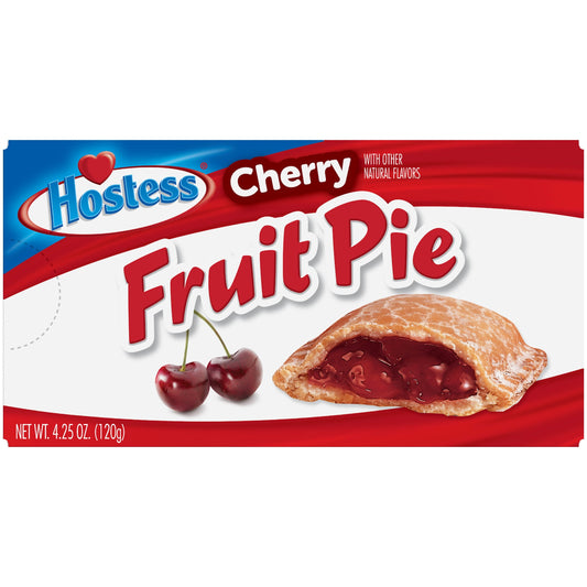 Hostess Cherry Fruit Pie, Single Serve, 4.25 oz