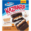 Hostess Chocolate Caramel Kazbars Creamy & Crunchy Layer Bar, Individually Wrapped, 8 Count 10 oz