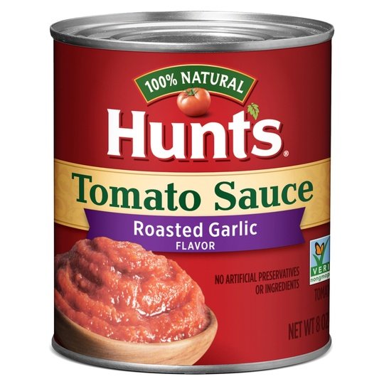 Hunt's Tomato Sauce with Roasted Garlic, 8 oz