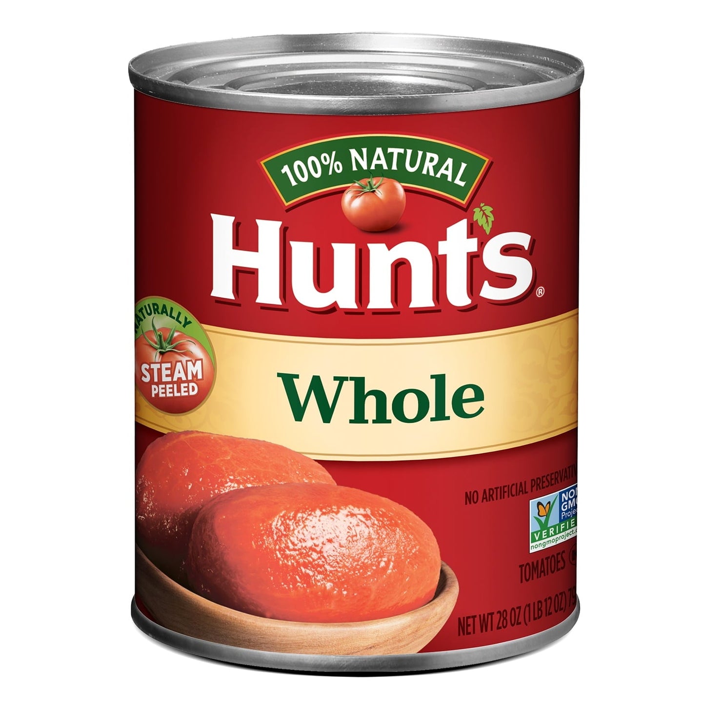 Hunt's Whole Peeled Plum Tomatoes, 28 oz Can