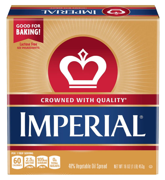 Imperial Vegetable Oil Spread, 16 oz Box, 4 Sticks (Refrigerated)