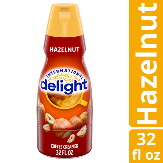 International Delight Hazelnut Coffee Creamer, 32 fl oz Bottle