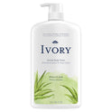 Ivory Mild and Gentle Body Wash, Aloe Scent, for All Skin Types, 35 fl oz