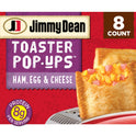 Jimmy Dean, Ham, Egg & Cheese, Toaster Pop-Ups, 18.4 oz, 8 Count (Frozen)