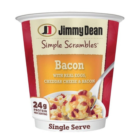 Jimmy Dean Simple Scrambles Bacon Quick Breakfast Cup, 5.35 oz
