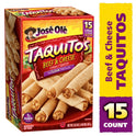 José Olé Beef & Cheese Flour Taquitos 22.5 oz, 15 ct.