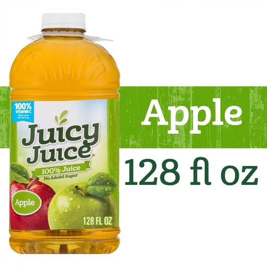 Juicy Juice 100% Juice, Apple, 128 FL OZ Bottle