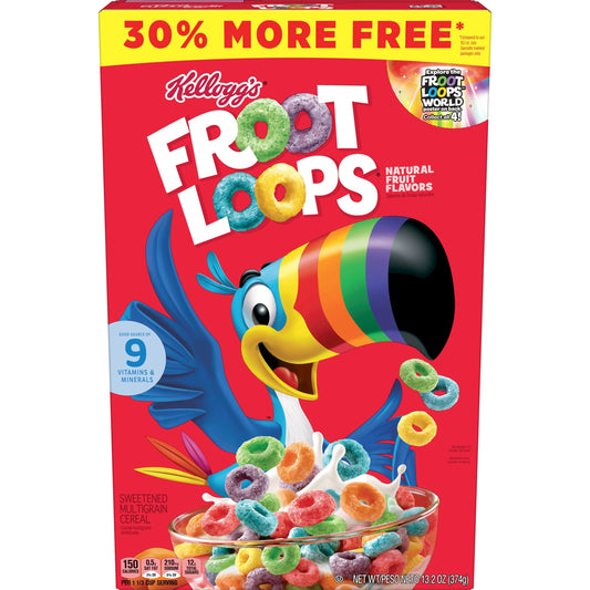 Kellogg's Froot Loops Cereal 13.2oz