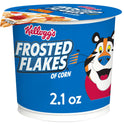 Kellogg's Frosted Flakes Original Cold Breakfast Cereal, 2.1 oz Cup