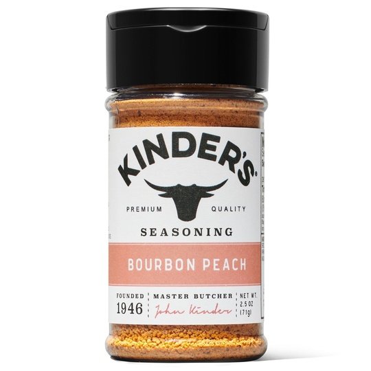 Kinder's Bourbon Peach Rub and Seasoning, 2.5oz